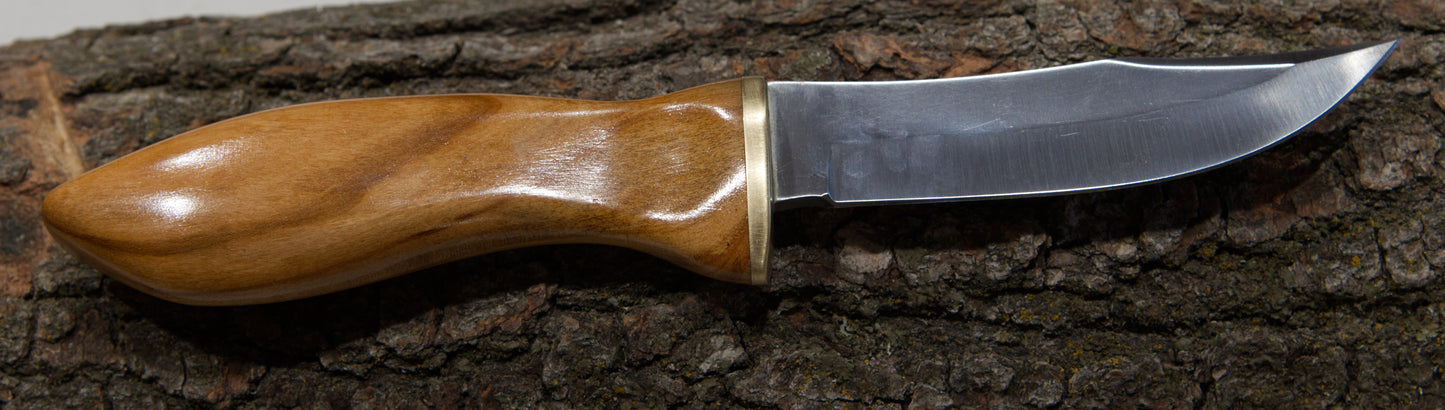 Cherry Handled Skinner Knife