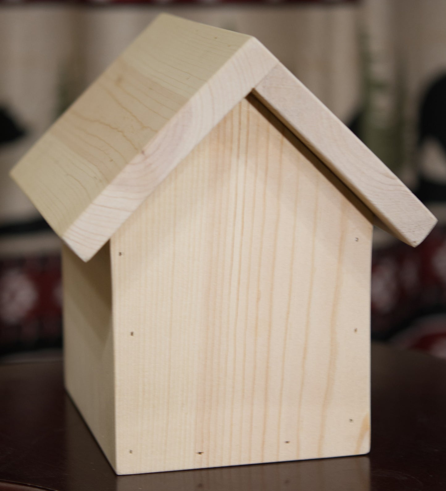 Unfinished Pine Bird House