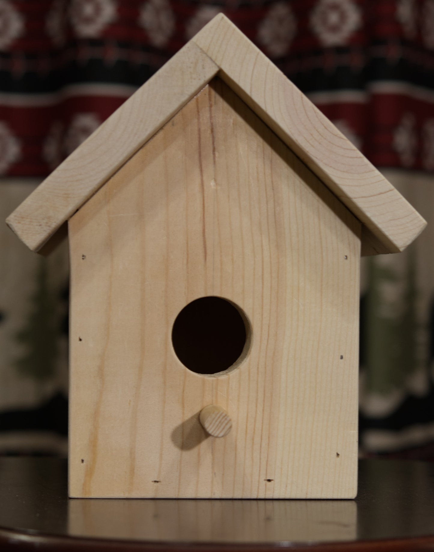 Unfinished Pine Bird House