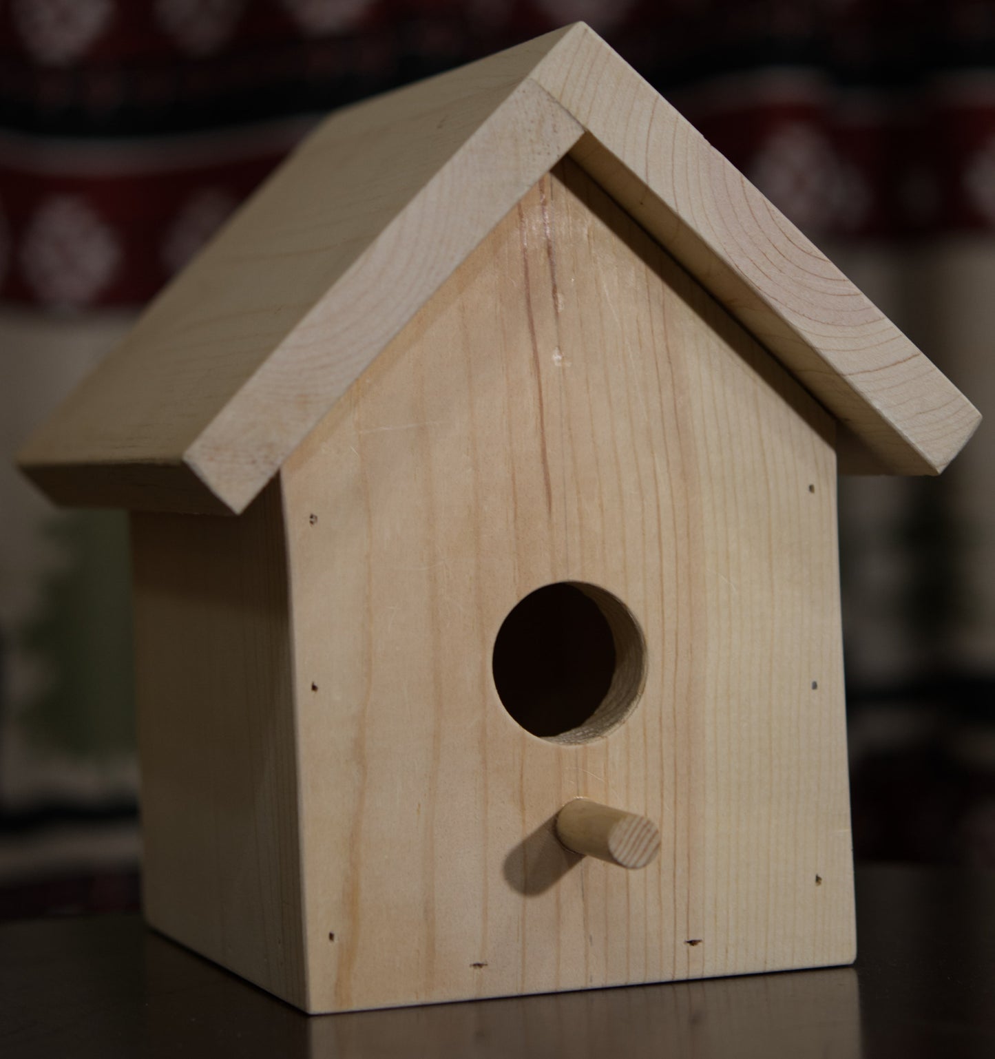 Unfinished Pine Bird House